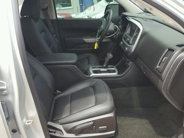1GCGTCEN0H1181182 - 2017 CHEVROLET COLORADO L SILVER photo 5