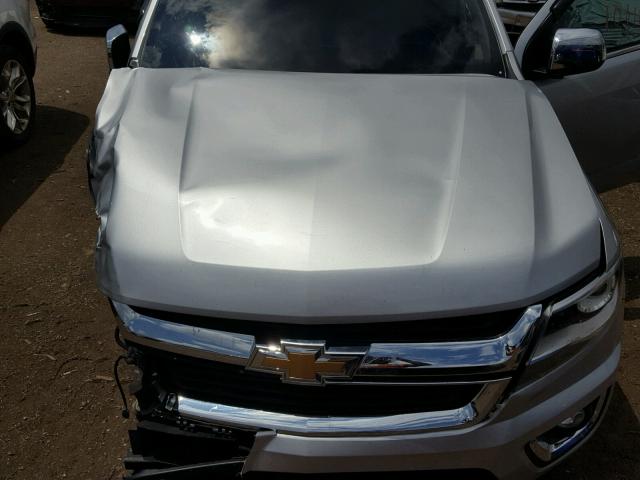 1GCGTCEN0H1181182 - 2017 CHEVROLET COLORADO L SILVER photo 7