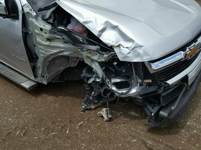 1GCGTCEN0H1181182 - 2017 CHEVROLET COLORADO L SILVER photo 9