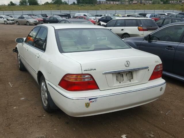 JH4KA9650YC004362 - 2000 ACURA 3.5RL WHITE photo 3