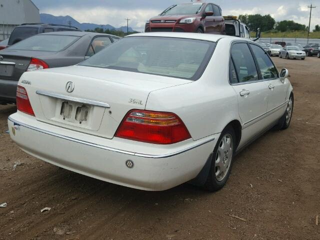 JH4KA9650YC004362 - 2000 ACURA 3.5RL WHITE photo 4