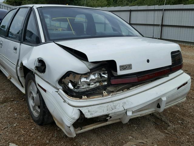 1G2WJ52M5TF214542 - 1996 PONTIAC GRAND PRIX WHITE photo 9