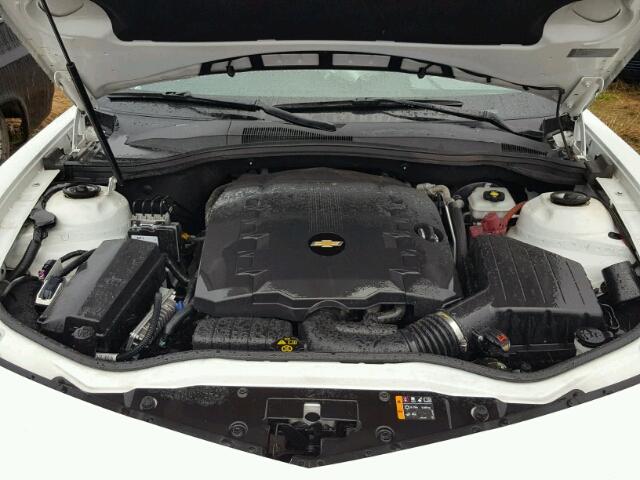 2G1FC1E38E9278046 - 2014 CHEVROLET CAMARO LT WHITE photo 7