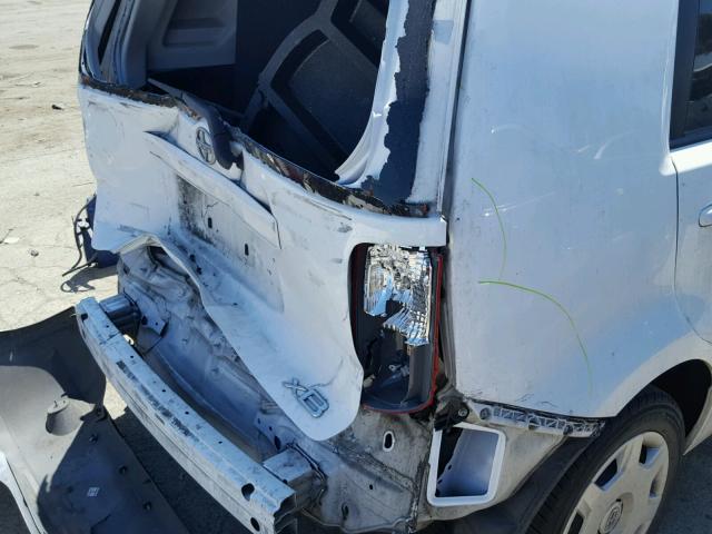 JTLZE4FE9EJ053627 - 2014 TOYOTA SCION XB თეთრი ფოტო 9