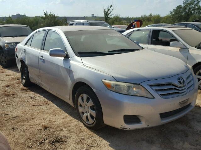 4T1BF3EK1BU618468 - 2011 TOYOTA CAMRY SILVER photo 1