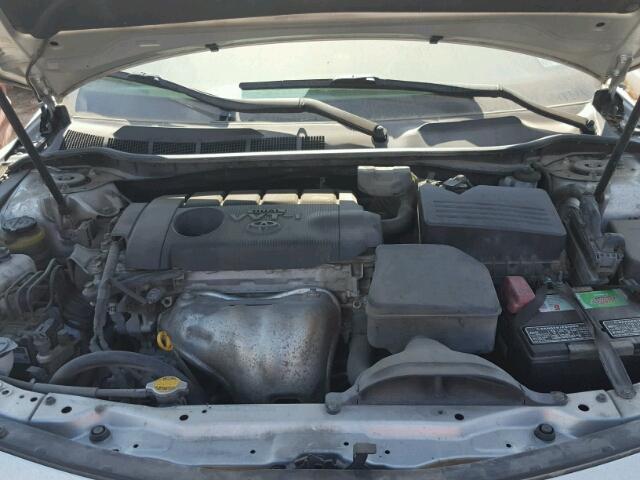 4T1BF3EK1BU618468 - 2011 TOYOTA CAMRY SILVER photo 7