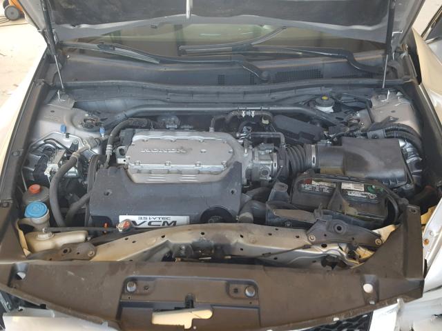 1HGCS2B89AA007564 - 2010 HONDA ACCORD EXL SILVER photo 7