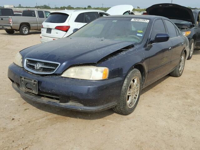 19UUA56651A019549 - 2001 ACURA 3.2TL BLUE photo 2