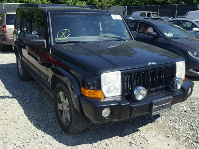 1J8HG48N36C245283 - 2006 JEEP COMMANDER შავი ფოტო 1