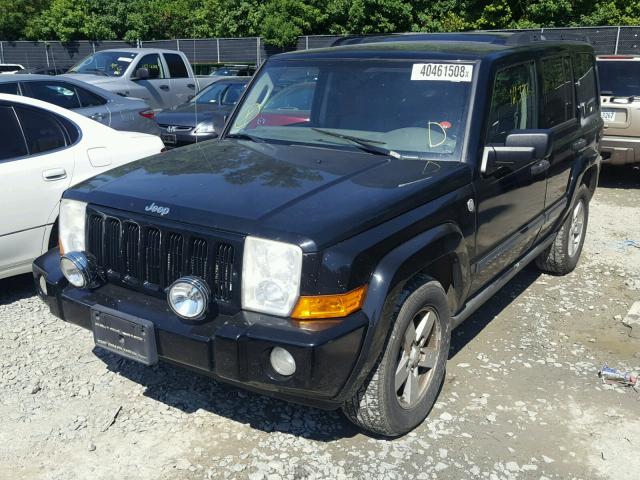 1J8HG48N36C245283 - 2006 JEEP COMMANDER შავი ფოტო 2