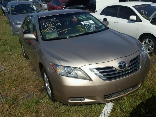 JTNBB46K873038907 - 2007 TOYOTA CAMRY NEW GOLD photo 1