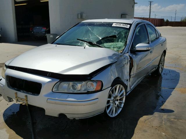 YV1RS592172612963 - 2007 VOLVO S60 2.5T SILVER photo 2