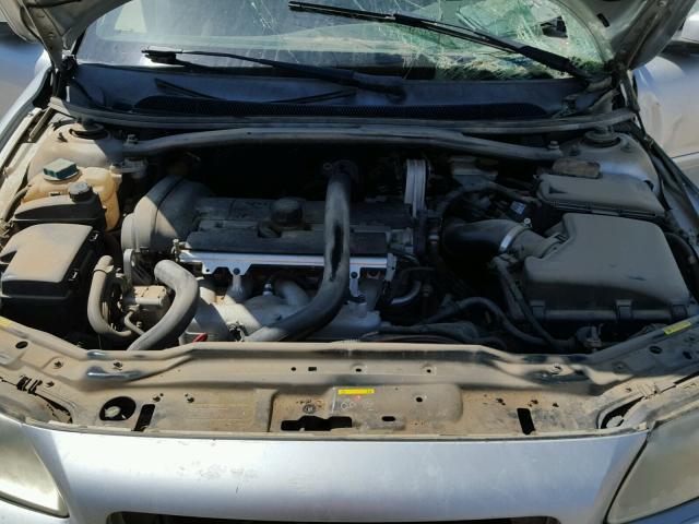 YV1RS592172612963 - 2007 VOLVO S60 2.5T SILVER photo 7