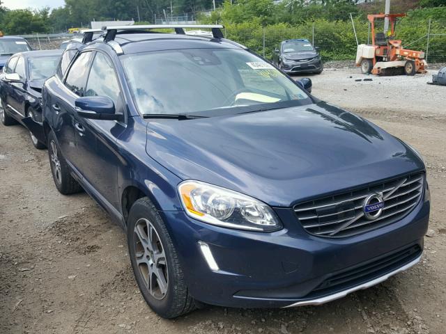 YV4902DZ2E2534315 - 2014 VOLVO XC60 T6 BLUE photo 1