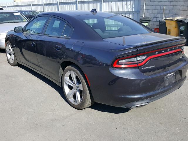2C3CDXCT6GH281618 - 2016 DODGE CHARGER R/ GRAY photo 3
