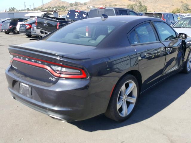 2C3CDXCT6GH281618 - 2016 DODGE CHARGER R/ GRAY photo 4