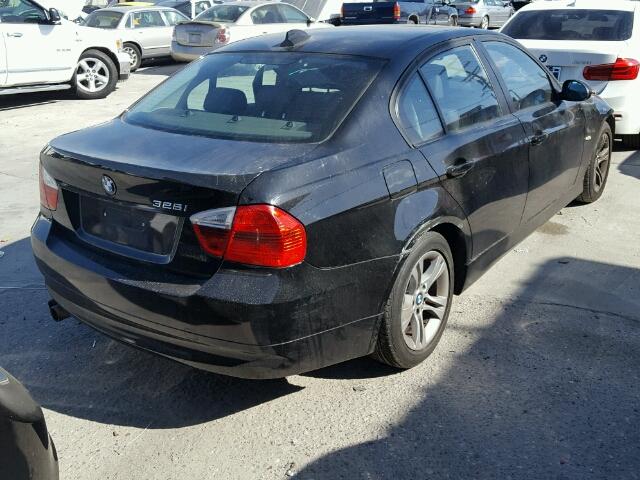 WBAVA33598K053675 - 2008 BMW 328 BLACK photo 4