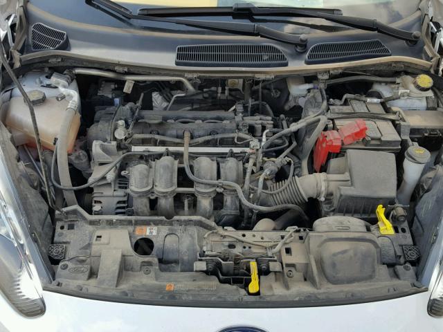 3FADP4TJ0GM171563 - 2016 FORD FIESTA S WHITE photo 7