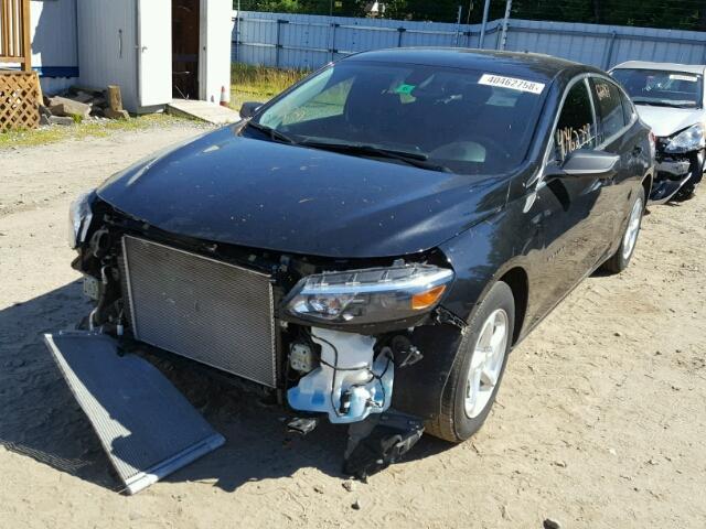 1G1ZC5ST0HF164370 - 2017 CHEVROLET MALIBU LS 黑色 照片 2