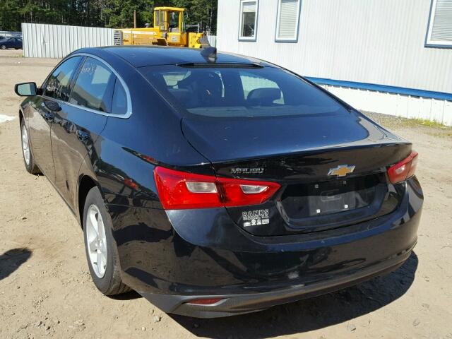 1G1ZC5ST0HF164370 - 2017 CHEVROLET MALIBU LS 黑色 照片 3