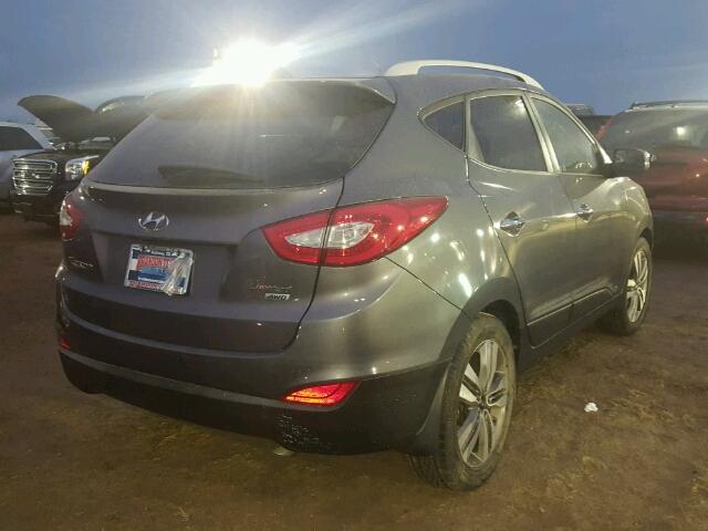 KM8JUCAG8FU017468 - 2015 HYUNDAI TUCSON LIM GRAY photo 4