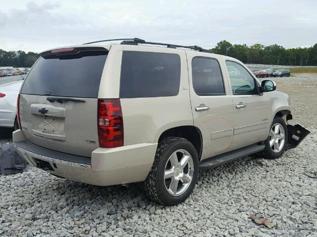 1GNUCCE09AR149742 - 2010 CHEVROLET TAHOE GOLD photo 4