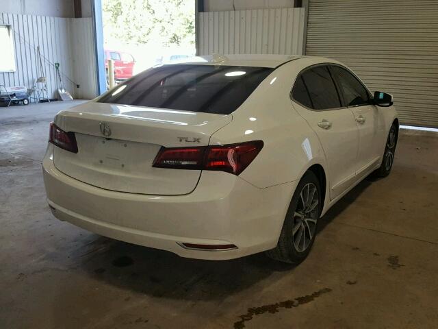 19UUB2F39GA006460 - 2016 ACURA TLX WHITE photo 4