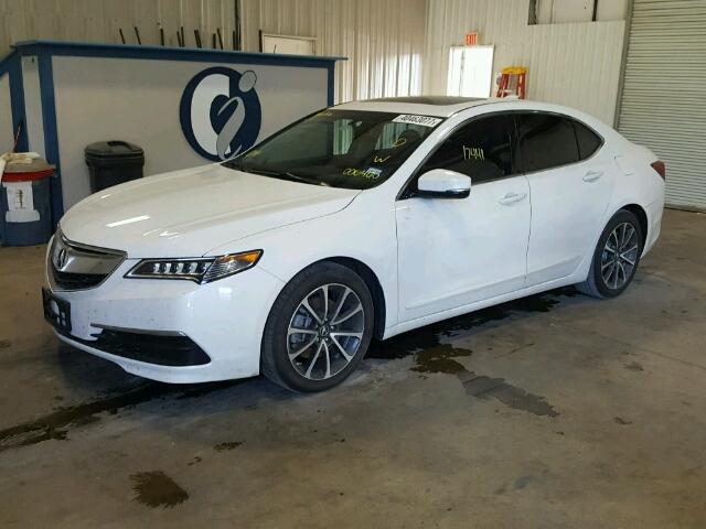 19UUB2F39GA006460 - 2016 ACURA TLX WHITE photo 9