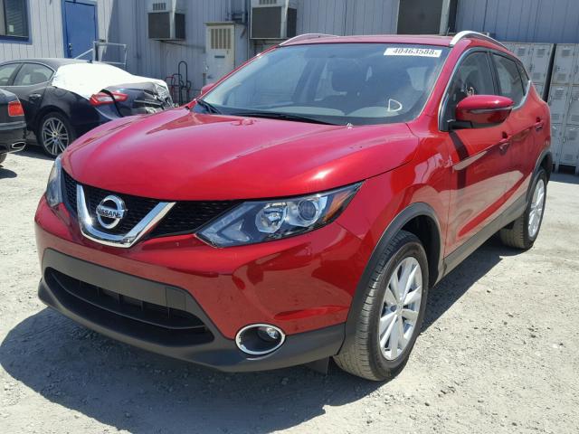 JN1BJ1CR5HW138537 - 2017 NISSAN ROGUE SPOR RED photo 2