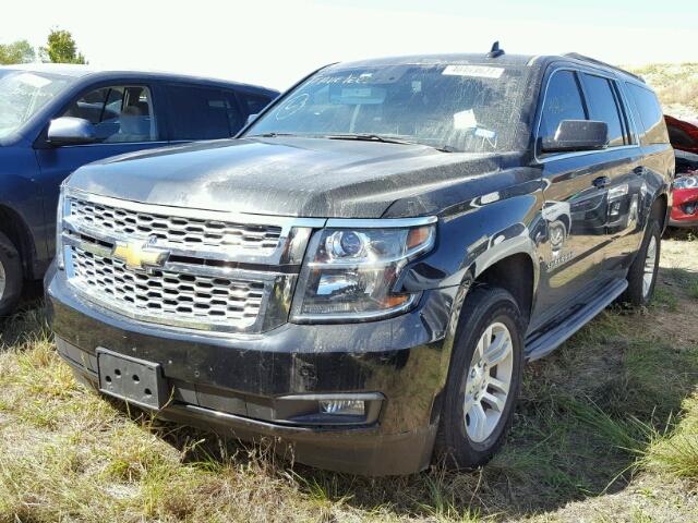 1GNSKHKC5GR367241 - 2016 CHEVROLET SUBURBAN K BLACK photo 2