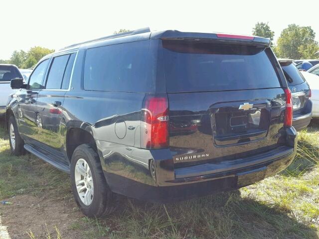 1GNSKHKC5GR367241 - 2016 CHEVROLET SUBURBAN K BLACK photo 3