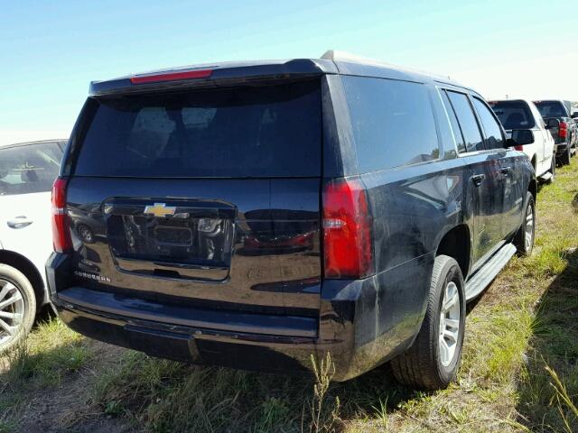 1GNSKHKC5GR367241 - 2016 CHEVROLET SUBURBAN K BLACK photo 4