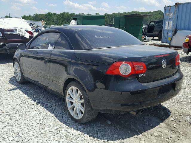 WVWFA7AHXAV009829 - 2010 VOLKSWAGEN EOS LUX 黑色 照片 3