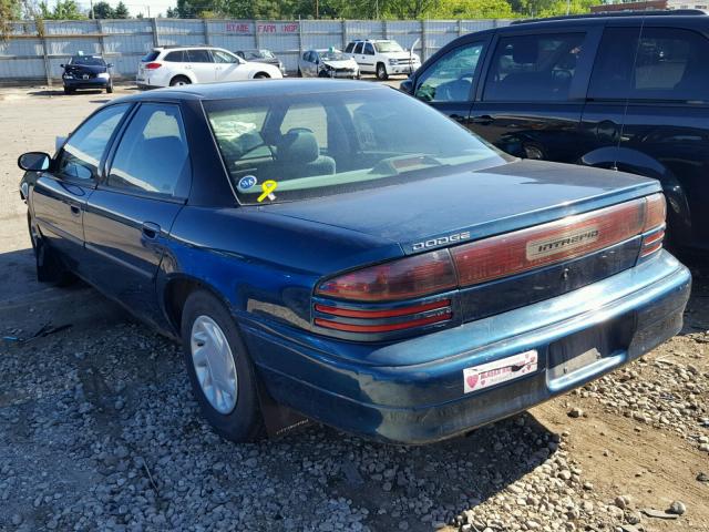 1B3HD46T6SF570697 - 1995 DODGE INTREPID GREEN photo 3