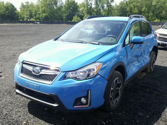 JF2GPABC2G9266036 - 2016 SUBARU CROSSTREK BLUE photo 2