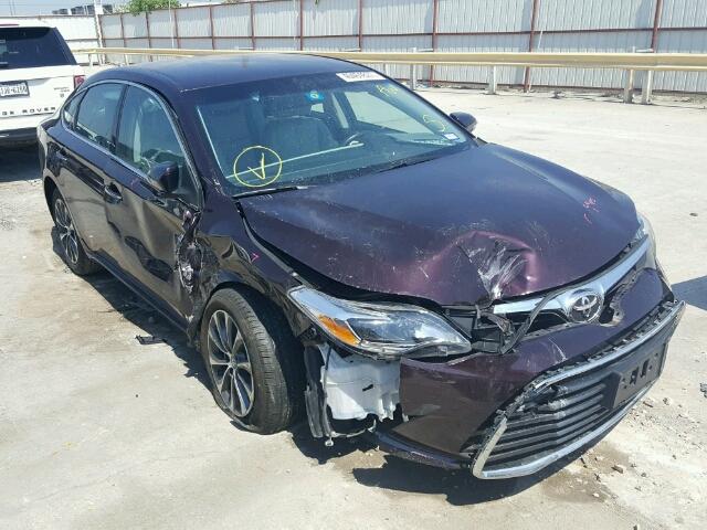 4T1BK1EB7GU214355 - 2016 TOYOTA AVALON MAROON photo 1