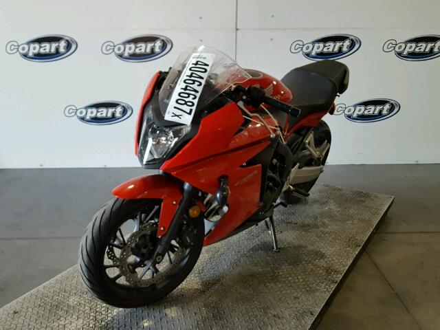 MLHRC7417E5000269 - 2014 HONDA CBR650 F RED photo 2