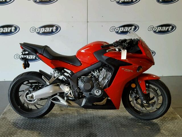 MLHRC7417E5000269 - 2014 HONDA CBR650 F RED photo 9