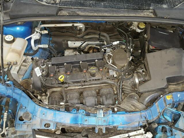 1FADP3K2XDL251518 - 2013 FORD FOCUS SE BLUE photo 7