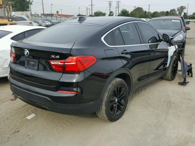5UXXW3C50F0F89177 - 2015 BMW X4 XDRIVE2 BLACK photo 4