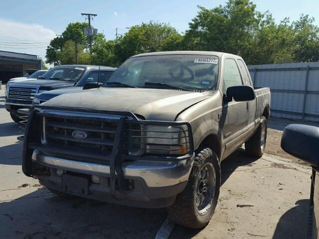 1FTNX21F12EA83024 - 2002 FORD F250 SUPER TAN photo 2