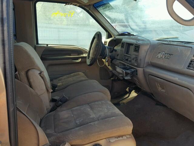 1FTNX21F12EA83024 - 2002 FORD F250 SUPER TAN photo 5