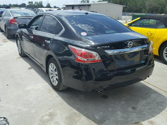 1N4AL3AP3FC172156 - 2015 NISSAN ALTIMA 2.5 BLACK photo 3