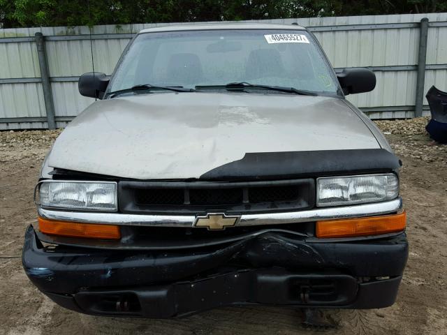 1GCCS145828231512 - 2002 CHEVROLET S TRUCK S1 GRAY photo 9