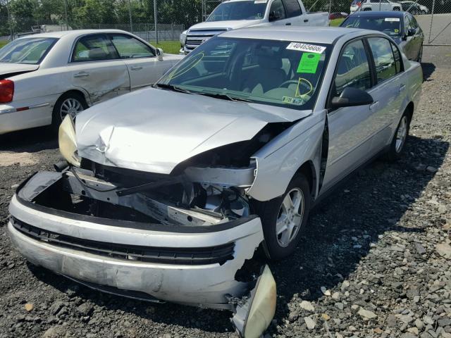 1G1ZT52884F232811 - 2004 CHEVROLET MALIBU LS SILVER photo 2