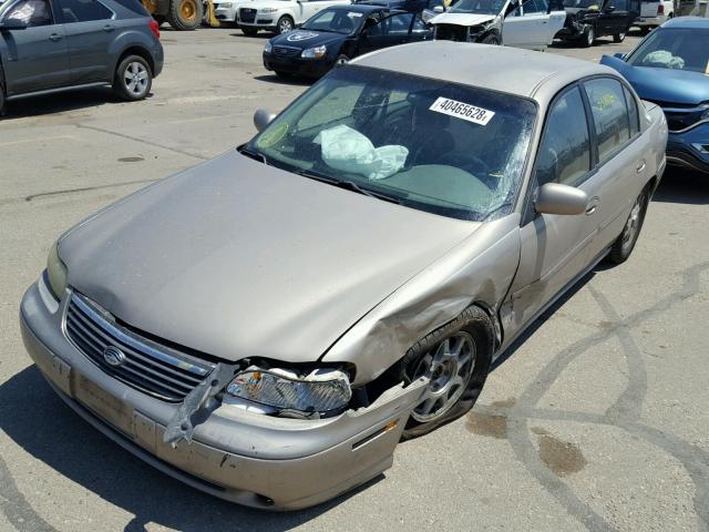 1G1NE52M0X6100541 - 1999 CHEVROLET MALIBU LS GOLD photo 2