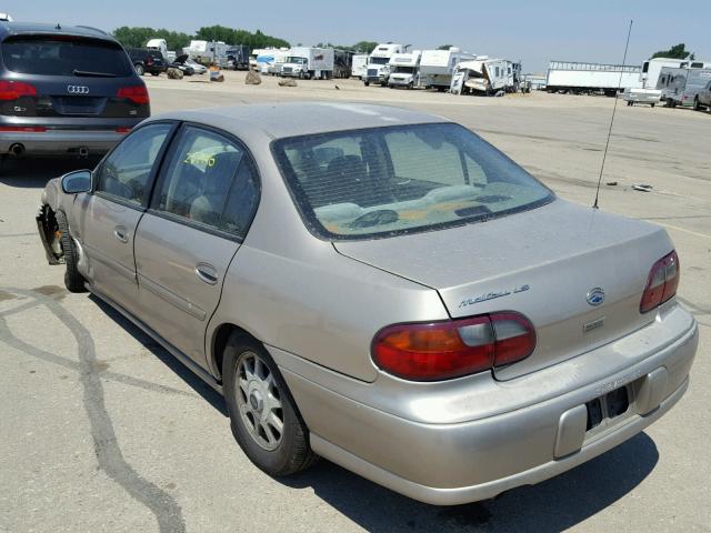 1G1NE52M0X6100541 - 1999 CHEVROLET MALIBU LS GOLD photo 3