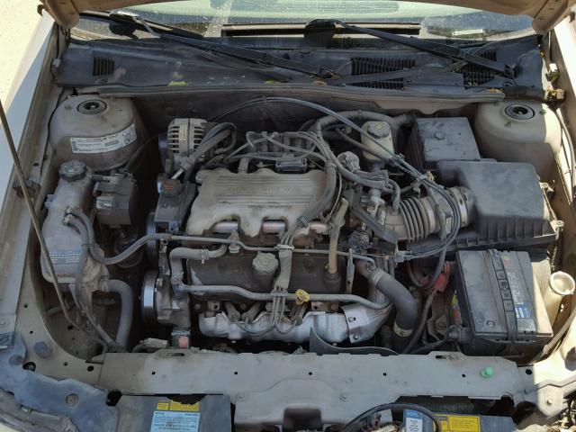 1G1NE52M0X6100541 - 1999 CHEVROLET MALIBU LS GOLD photo 7
