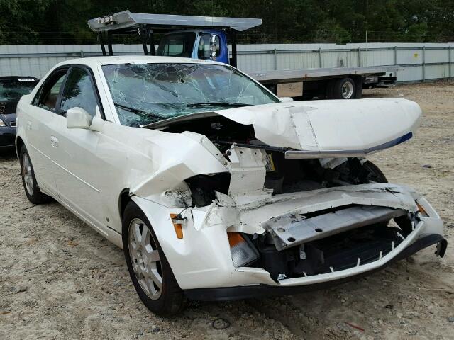 1G6DM57T160142419 - 2006 CADILLAC CTS WHITE photo 1