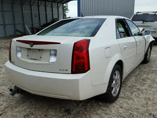 1G6DM57T160142419 - 2006 CADILLAC CTS WHITE photo 4